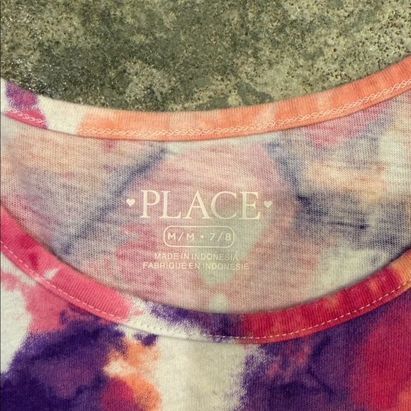 The Children's Place Pink and Purple Tie-Dye Dress - Picture 4 of 5